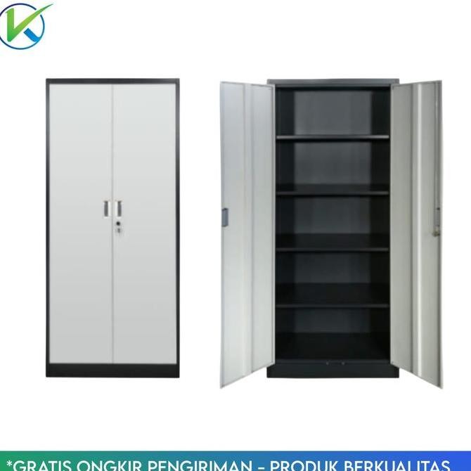 

Lemari Arsip Kantor Lemari Arsip Full Plat Besi 2 Pintu Swing Kualitas Original
