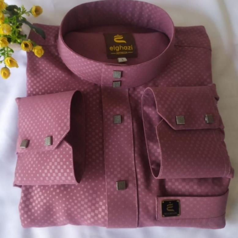 we-53 ty-65 [COD] GAMIS SULTAN 8 ELGHAZI [JUBAH NOQTAH] ELGHAZI | THOBE STYLE | GAMIS ARAB | JUBAH K