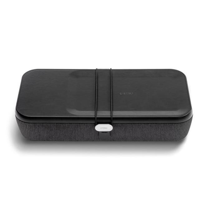 

Orbitkey Nest V2 Black Desk Organiser Wireless Charger iPhone Airpods Kualitas Original