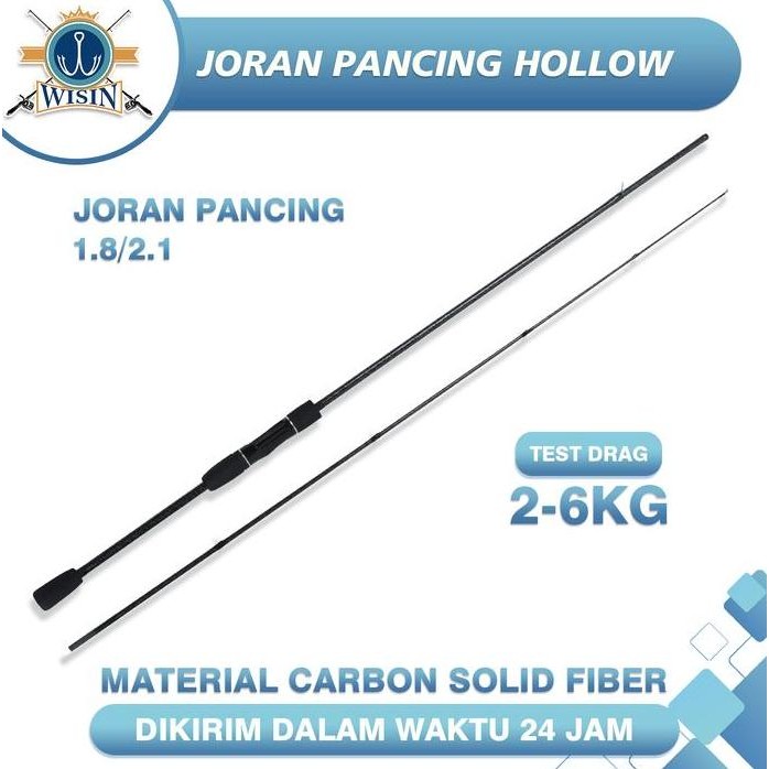 

Terlaris Wisin Joran Pancing Carbon Fiber Fishing Rod Pancing Pancingan Set Lengkap Joran Tegek 2 Bagian Tongkat Pancing Putar/Casting M Power 1.8M/2.1M/Pancingan Set Lengkap Untuk Air Tawar Dan Laut Alat