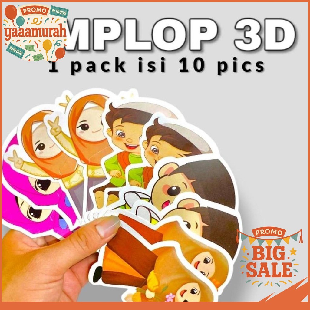 

(ISI10) AMPLOP LEBARAN TERBARU / AMPLOP THR PANJANG / ANGPAO LEBARAN 2025 / AMPLOP 3D / ANGPAU IDUL FITRI