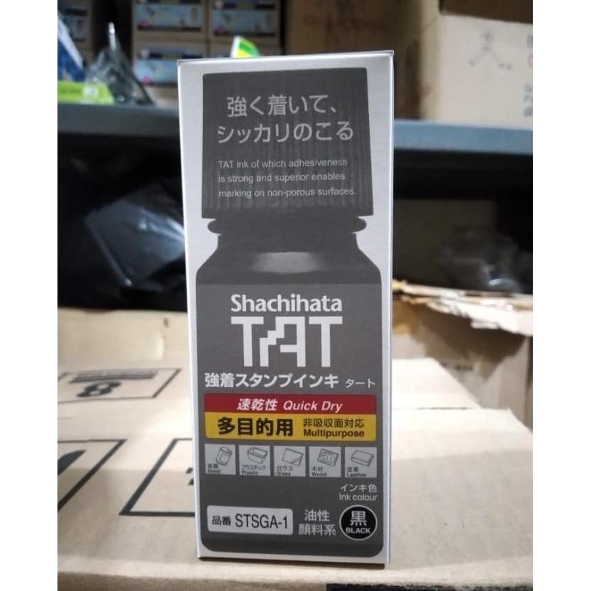 

Jual Shachihata TAT ink STSGA-1 55ml Black/White Kualitas Original