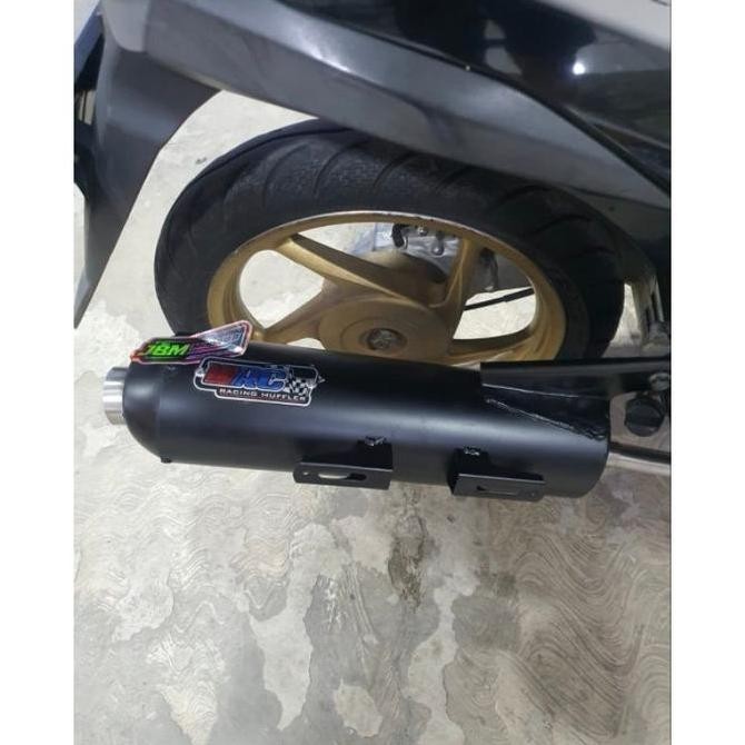 Knalpot copy CMS tabung Vario motor Beat,Scoopy,Genio,Beat deluxe by WRC Original Kualitas Original