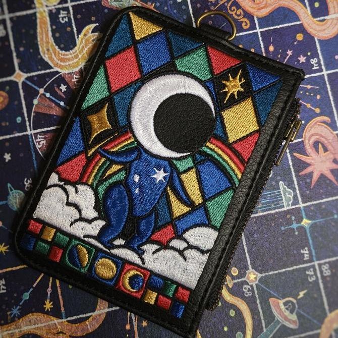 

Moondance Embroidered Card Wallet Kualitas Original