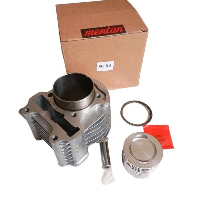 BLOK SEHER BORING RACING 54.5MM BEAT FI - SCOOPY FI STATER KASAR Kualitas Original