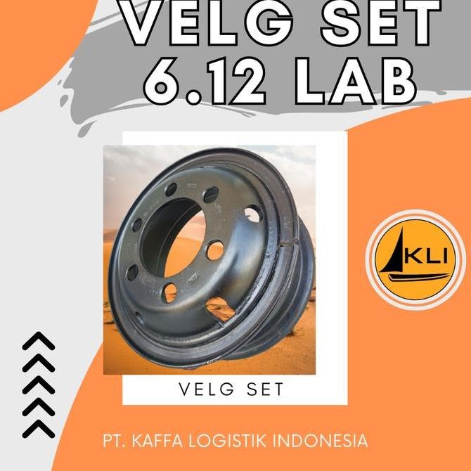 VELG CANTER/ISUZU ELF NKR 71/ NMR 71 RING 16 LUBANG 6 TEBAL 12MM LUBANG ANGIN MERCY(BULAT) Kualitas 