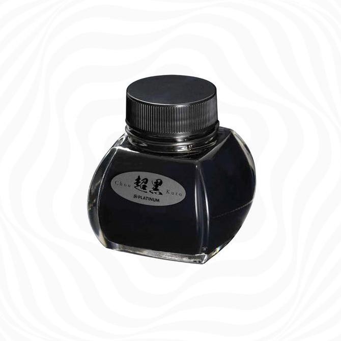 

PLATINUM Fountain Pen Ink Chou Kuro Black 60ml/ Tinta Fountain Pen Kualitas Original