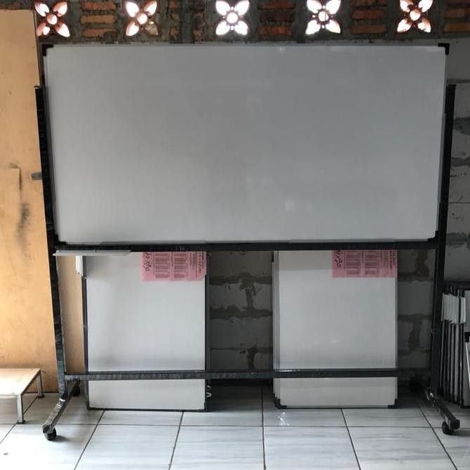 

whiteboard standing 100x180 Kualitas Original