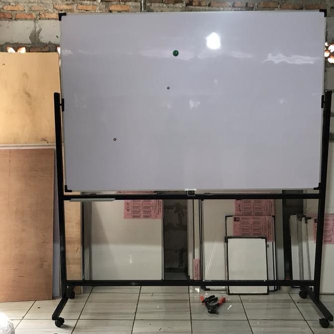 

whiteboard standing 120X180 magnetic Kualitas Original