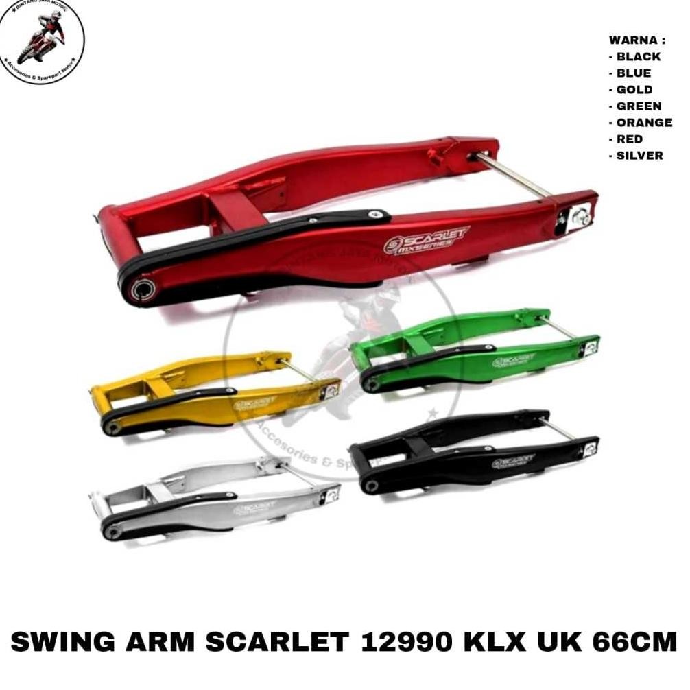Swing Underbond Arm Arem Model KTM Garpu Belakang Motor Lengan Ayun Trail Scarlet 66 cm KLX 150
