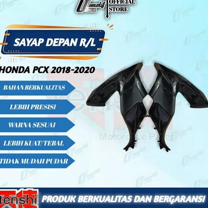 sayap tebeng body depan samping kanan kiri pcx 150 new lokal k97 putih hitam merah dof biru doff dof