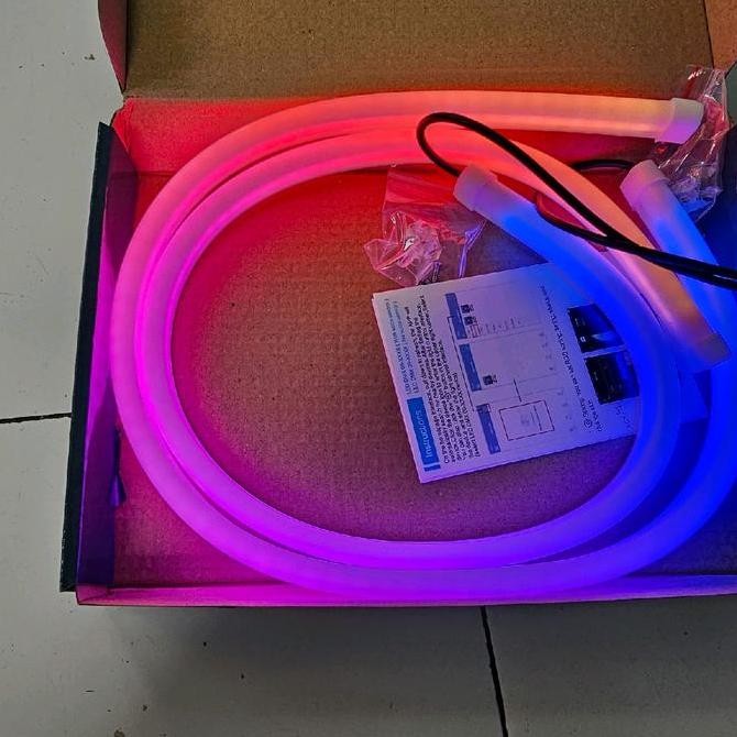 Lampu LED Alis Fexibel RGB APP 60 CM RGB Matrix Motor Mobil Kualitas Original
