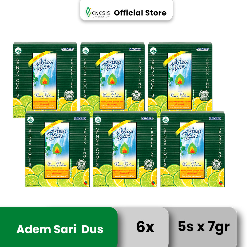 

Adem Sari Dus 5 Sachet 7 g x 6 pcs