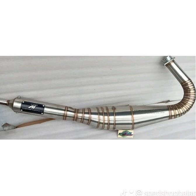 Knalpot Kolong Rx King 3V3 Stainless Aitech Motor Kualitas Original