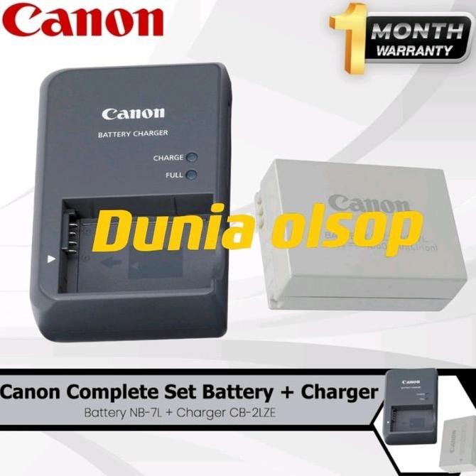 paket baterai charger camera Canon G12 batre camera canon g12 Kualitas Original