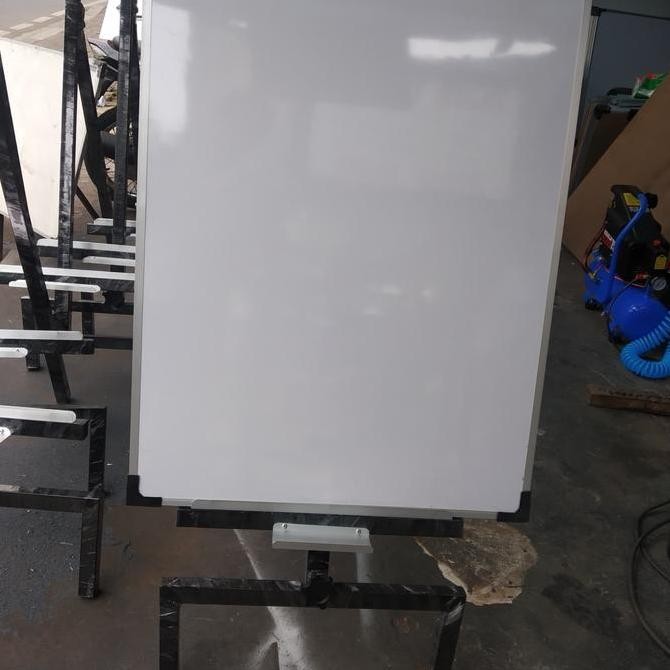 

flipchart segitiga jepit kertas 60 x 90cm MAGNETIK Kualitas Original