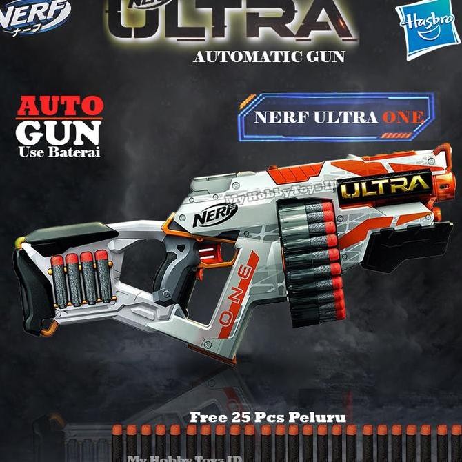 Mainan Anak Tembakan Nerf Original Model PUBG Machine Gun Kado Anak Kualitas Original