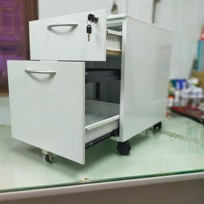 

Laci Besi 2 Susun Filing Cabinet Drawer Cabinet Nakas Besi Ada Roda Kualitas Original