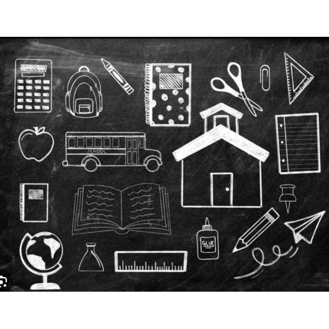 

Chalkboard 80x120 cm Papan Tulis Kapur 80 x 120 cm Kualitas Original