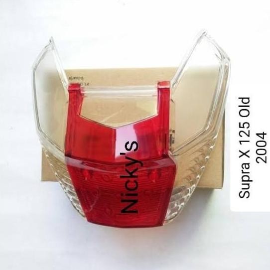 Promo Kaca Mika Lampu Sein Stop Belakang Supra X 125 Lama Dop1 2004 2005 TGP COD