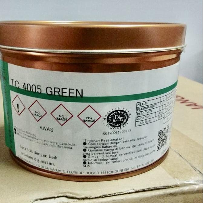 

Tinta cetak , Cemani Toka TC 4005 GREEN Kualitas Original
