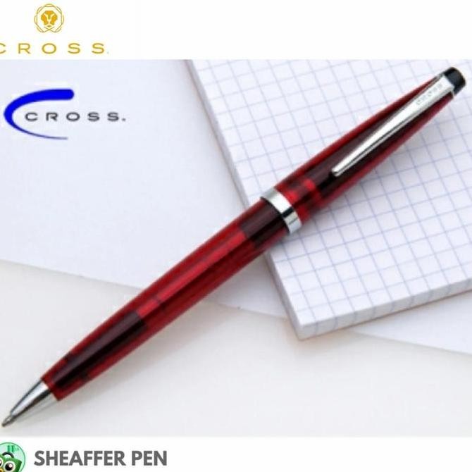 

Cross Pen Vintage Solo Translucent Ballpoint Kualitas Original