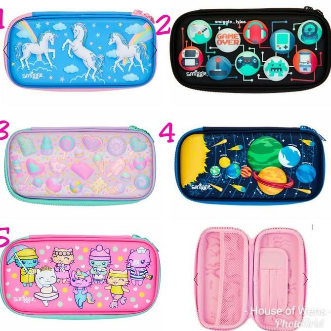 

SMIGGLE WONDEROUS HARDTOP PENCIL CASE - TEMPAT PENSIL SMIGGLE Kualitas Original