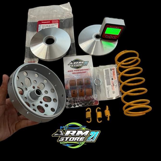 Full Upgrade CVt Vario 125 150 160 / Paket Kirian Cvt Honda Vario Series / Paket Akselerasi Vario / 