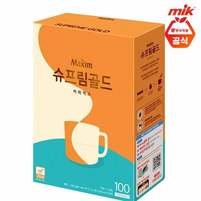 

Maxim Supreme Gold Coffemix/Maxim Coffee Korea