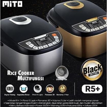 Tersedia Mitochiba Rice Cooker R5+