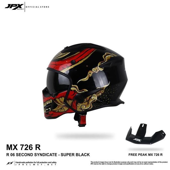 Spesial Jpx Mx 726 - R06 Second Syndicate - Helm Modular