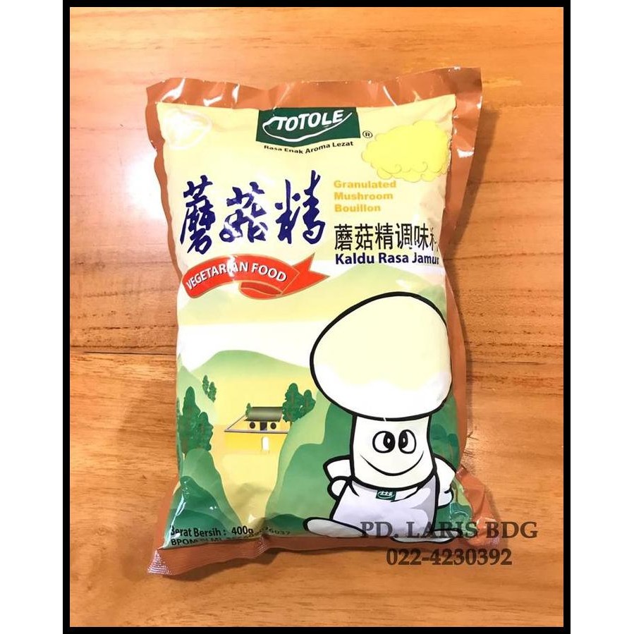 

Terlaris Totole Kaldu Jamur 400Gr (Granulated Mushroom Bouillon) / Penyedap Rasa / 100% Ori Good Quality