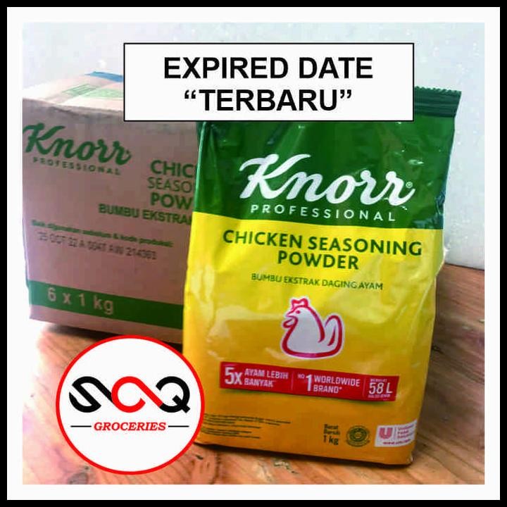 

Terlaris Bumbu Penyedap / Seasoning Knorr Chicken Powder 1 Kg Good Quality