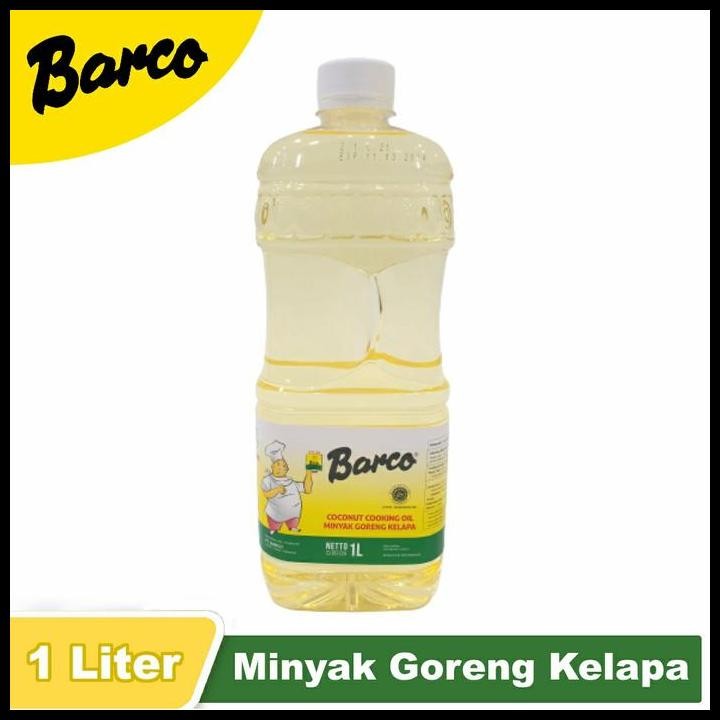 

Terlaris Minyak Goreng Kelapa - Coconut Cooking Oil Barco - Botol 1 Liter Good Quality