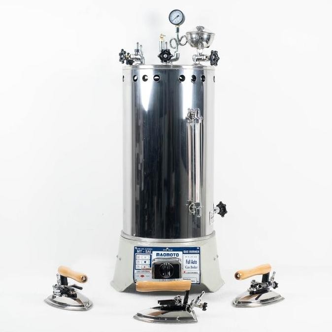 Tersedia Boiler MAOMOTO GB38 35 liter | Steam Uap Laundry 35 Liter | Setrika Uap 35 Liter