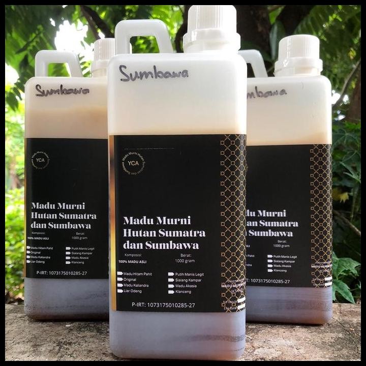 

Terlaris Madu Hutan Liar Sumbawa Asli Murni 1Kg Honey Good Quality