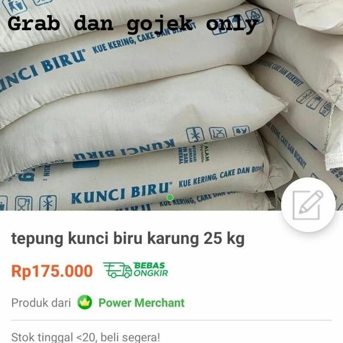 

Murah Tepung Kunci Biru Karung 25 Kg
