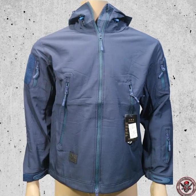 Murah Jaket Tactical Tad Silver Knight / Jaket Tad Import Biru Navy