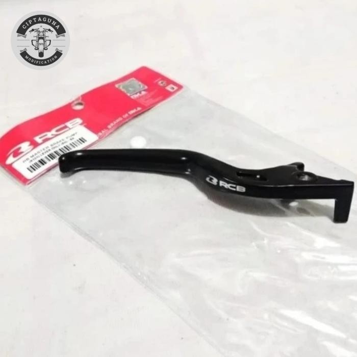 Handle Rem Kanan Rcb Untuk Motor Supra X / Supra 125 - Hitam Original Dan Terpercaya