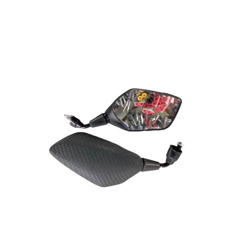 [NEW] Spion Motor Pcx Carbon Standar Tangkai Pendek Spion Model Pcx Carbon Tangkai Pendek