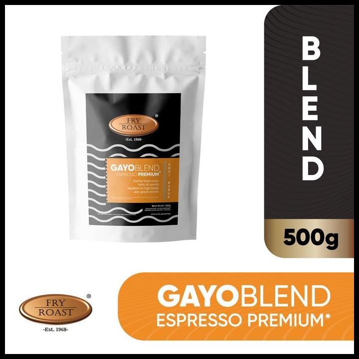 

Terlaris Kopi Gayo Blend Espresso Premium 500 Gram Biji Dan Bubuk Good Quality