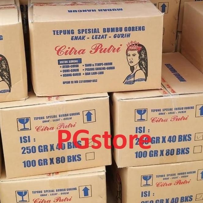 

Terlaris Tepung Bumbu Serbaguna Citra Putri 250Gr Dus An Isi 40 Pcs