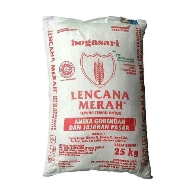 

Grosir Tepung Terigu Lencana Merah 25 Kg [Gojek/ Grab Only]