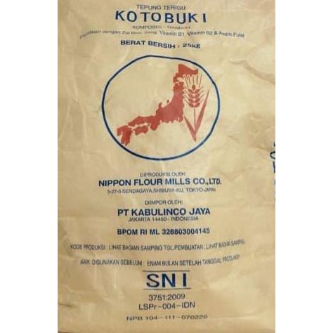 

Sale Tepung Terigu Kotobuki 25Kg Gojek Grab Only/ Cake Flour Kotobuki Flour