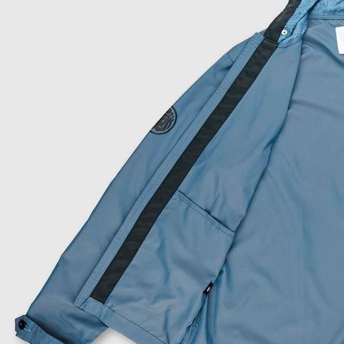 Promo Pretty Green Ridley Nylon Jacket Blue Original