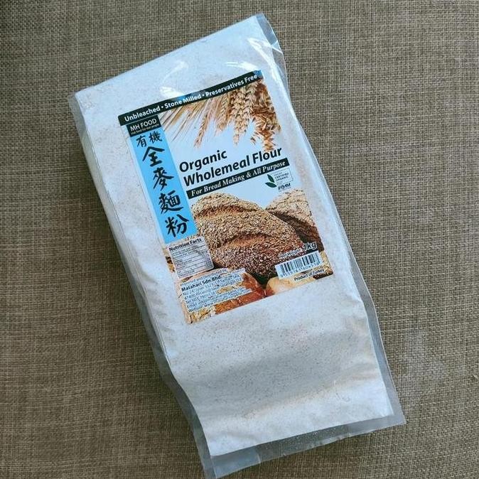 

Grosir Mh Food Organic Wholemeal Flour 1Kg Wheat Tepung Gandum Utuh