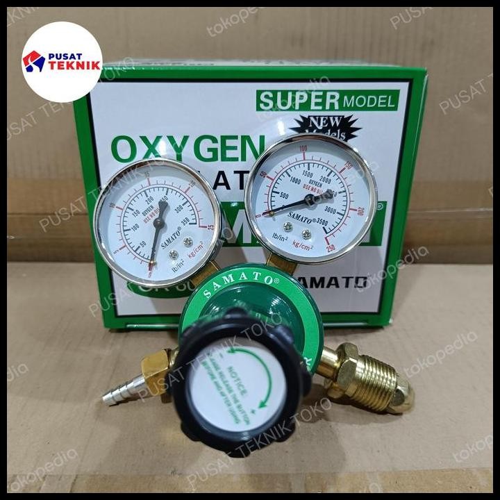 Regulator Oksigen Samato Yamato Oxygen Regulator Las Oksigen Qr-80 Regulator Las Original Best Selle