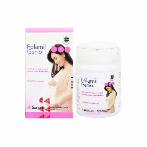 [Spesial] Folamil Genio Isi 30 Kapsul Lunak [Rekomendasi]