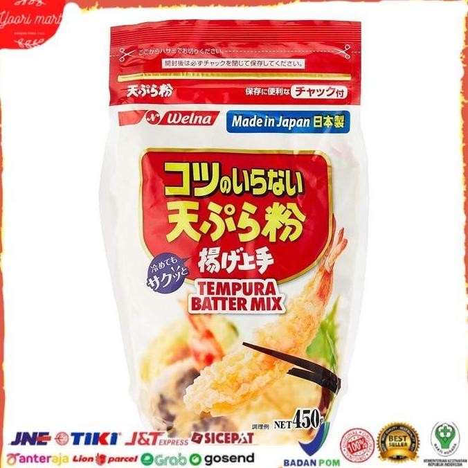 

Murah Nissin Kotsuno Iranai Tempura Ko / Tepung Tempura Powder 450 Gr
