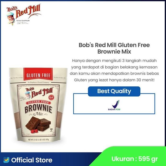 

Terlaris Bob'S Red Mill Gluten Free Brownie Mix 595 Gr